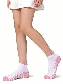 5/10/20 paires de chaussettes pour femmes d'été, chaussettes pour femmes respirantes pour le sport et la course, chaussettes souples et confortables pour un port décontracté et mode au quotidien - Multicolore - Voir 10