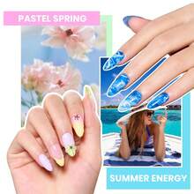 BEETLES 133 Pcs 100 Colors 5ML Gel Nail Polish Kit  , All Seasons Soak Off Gel Set With Base Coat, Matte & Glossy Top Coat, Complete Nail Art Supplies Gift For Women Girls Teens - 133 Pcs 100 Colors Gel Polish - 查看 4