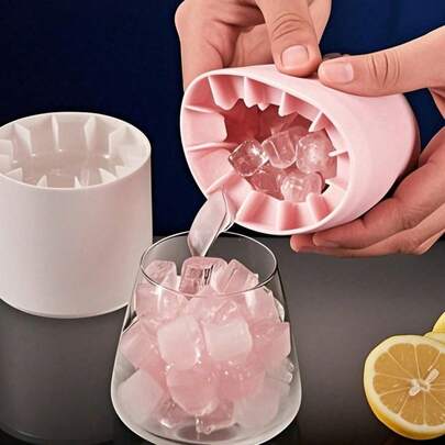 3D Easy Release Silicone Tray With Lid, Multi-Layer Design For Cocktails, Fruits And Beverages, Reusable For Home, Bar, Club And Outdoor Use In Summer - Kitchen Companion