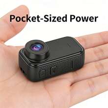 Mini Keychain Camera, Retro Micro With 16GB Card, 1080P Retro Snap Digital Camera ,1.47'' HD Tiny Vintage Video Recorder For Travel Study Outdoor Activities - View 3