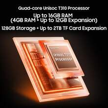 Blackview OSCAL FLAT 3C 解鎖 4G 智慧型手機，Android 16 系統，6.56 吋 HD+ 螢幕，八核處理器，4GB+8GB 可擴充記憶體，64GB/128GB ROM，最高支援 1TB SD 卡擴充，13MP+32MP 雙鏡頭，側邊快捷鍵，5000mAh 大電池，3 個卡槽，雙卡雙待（不含充電器） - 黑色 - 查看 11