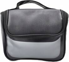 Translucent Black Travel Makeup Bag Large Functional Cosmetic Organizer - Negro Translucido - View 5