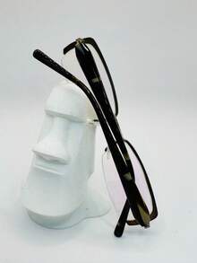 Eyeglass Frame, Metallic, Semi-Rimless, Small Model - PROMOTION - Marrón - Ver 6