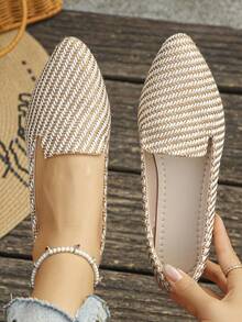 Patrón de espiga marrón y beige