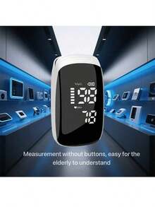 1 Pulse Oximeter, Easy To Operate, Accurate Measurement, Rounded Elegant Appearance, Compact And Portable - View 10