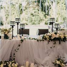 3件套水晶烛台 - 3种尺寸，金色/银色/金属色，适用于婚礼中心装饰、餐桌装饰、壁炉装饰和家居装饰，情人节、生日、毕业礼物 - 彩色 - 查看 10