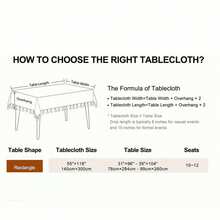 1 chiếc khăn trải bàn họa tiết chữ cái tối giản, vải lanh viền ren, kích thước 56*98 inch. - Nhiều màu - Xem 5