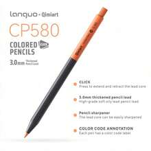 96 Color Automatic Mechanical Pencil Set, 3.0mm Thick Lead, Soft Oil-Based Colored Pencils, With Color Coded Labels, Suitable For Drawing, Sketching, Writing, Marking, DIY, Back To School Gift For Students And Artists - Colored Pencil Set - View 5