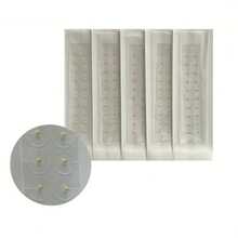 20/40/60/80片装金色耳穴按摩贴，透明耳部按摩及身体护理贴 - 多色 - 查看 8