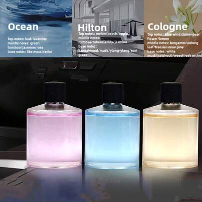 1pc Refill For Smart Car Diffuser, Air Freshener Accessory And Car Interior Decor, Easily Refill Your Diffuser; Individually Packaged For Convenient Use. Multiple Fragrance Options Available.