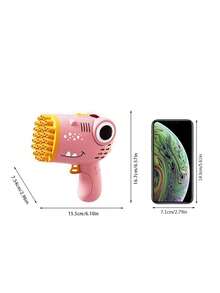 Dinosaur Shaped Automatic Bubble Machine Toy For Kids. Suitable For Boys And Girls Summer Outdoor Party Play. (Batteries And Bubble Solution Not Included) - Multicolor - View 9