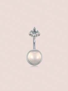 CIZME 1 chiếc khuyên rốn hình trái tim và hoa thanh lịch, cỡ 14G, dài 1.6mm, kiểu dáng tối giản, thích hợp cho nữ, kiểu dáng treo, làm từ thép không gỉ 316L, lý tưởng cho xỏ khuyên rốn hàng ngày, đi biển, nghỉ lễ, hoạt động thể thao, dành cho thanh thiếu niên. Chất liệu cao cấp, không bị xỉn màu, được đánh bóng kỹ lưỡng. - Bạc - Xem 14