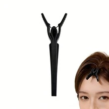 Volumen & Höhe Haarwurzel-Lift Haarclip - Kunststoff-Stylingclip ohne Markierung für Pony, Volumen, Höhe, Pony, rutschfester Haarstyler für normale Haartypen - einfach zu bedienen für langes und kurzes Haar, Haarklammern, Festival, Party - Verschiedenfarbig - Übersicht 13