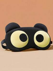 1 chiếc mặt nạ ngủ hình gấu hoạt hình dễ thương - Chất liệu sợi polyester mềm mại, cản sáng hoàn toàn, thiết kế khóa kéo điều chỉnh được, màu vàng và đen, phù hợp cho công việc, du lịch, ngủ trưa - Không cần pin, chất liệu bền, cần thiết cho thời gian rảnh rỗi của nhân viên văn phòng. - Nhiều màu - Xem 13