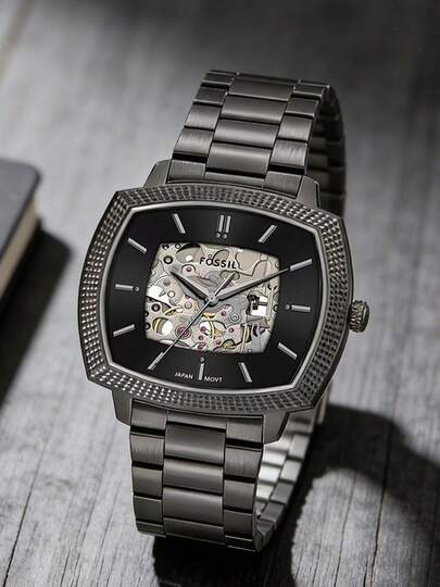  FOSSIL Men's Stainless Steel Business & Casual Wristwatch LE1219, Suitable Gift For Boyfriend