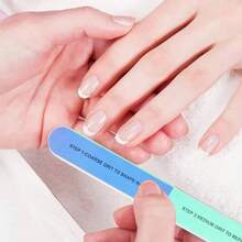 2/3/12件套七面指甲抛光块，专业美甲打磨工具，美甲抛光块，抛光配件，乳霜指甲工具 - 彩色 - 查看 4