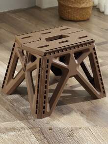 Klapphocker, tragbarer kleiner Kunststoff-Hocker, Outdoor-Angeln Camping Mazar Hocker, kleine Bank - mehrfarbig - Übersicht 10