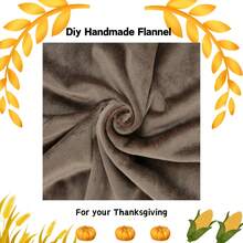 1pc Soft Plush Fabric Material, Suitable For Thanksgiving Decoration, DIY Handmade Home Textile, Applicable To Flannel - Multicolor - View 91