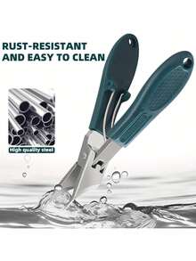 3/1 Piece Professional Nail Clipper, Made Of High-Strength Stainless Steel, With A Wide Handle Design - Splash Proof Design, Sharp And Angled Edges For Precise Cutting - Suitable For Homes, Nail Salons, Durable, Essential Beauty Equipment - Multicolor - View 6