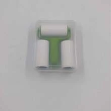 Bộ lăn bụi mini cầm tay - 1 tay cầm + 3 con lăn thay thế, độ bám dính cao, dễ dàng loại bỏ lông thú cưng, dễ sử dụng, tay cầm có thể tái sử dụng, không cần nguồn điện, thích hợp cho thú cưng/quần áo/thảm/ghế xe hơi, vật dụng thiết yếu cho người nuôi thú cưng. - cuộn - Xem 12
