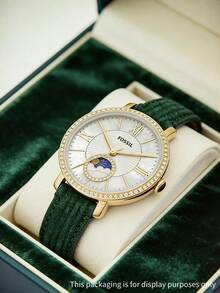 FOSSIL Stainless Steel Business & Party Essential Watch, Minimalist & Fashionable Style ES5244 - Gold - View 2