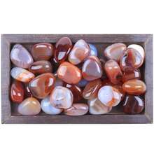 Galets naturels, pierres de rivière lisses et colorées pour jardinière de succulentes, décoration de aquarium, aménagement paysager de pot de fleurs - Multicolore - Voir 4