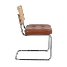 Dining Chairs - Brown + PU Leather + Foam - View 11