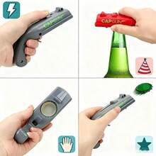Interesting Shooting Bottle Opener, Creative Bottle Opener Gun Suitable For Family Gatherings, Parties, Bars, Outdoor BBQs, A Cool Gift For Birthday, Christmas, Father's Day - View 5