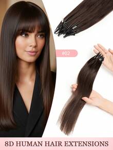 Tóc nối 8D Nano Micro Link - Tóc thật - 50 sợi thẳng màu vàng tro điểm xuyết vàng bạch kim - Hạt silicon siêu nhỏ vô hình, tóc nối hạt siêu nhỏ cho kiểu tóc hàng ngày, đám cưới, tiệc tùng. - Nhiều màu - Xem 46