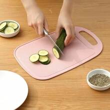 Bộ thớt mini 1/3/7 món, thớt nhỏ thái trái cây, thảm thớt nhựa, dùng được trong máy rửa chén, thích hợp để ép nước trái cây, thớt dày, tay cầm dễ cầm nắm. - Nhiều màu - Xem 10