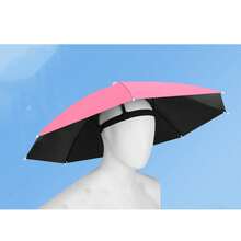Portable Hat Umbrella, Head Design, Multi-Scenario Use - Fishing, Gardening, Hiking, Photography, Outdoor Work, Lightweight And Portable - Foldable And Storable - A - View 10