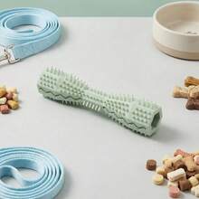 狗狗牙刷咀嚼玩具 硅胶狗狗牙齿清洁棒 适用于幼犬出牙、牙齿护理和互动玩耍 宠物咀嚼玩具 适用于小型至中型犬 - 彩色 - 查看 9