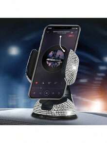 Giá đỡ điện thoại ô tô gắn vít, giá đỡ định vị có giác hút xoay được (1 chiếc) - Nhiều màu - Xem 7