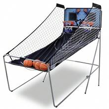 Indoor Basketball Arcade Game Dual Electronic Score Shooting 2 Players With 4 Balls - Default - View 8