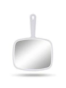 卓越的高清清晰度：我们的黑色手持镜采用单面高清玻璃，提供晶莹剔透、无畸变的反射效果，且无放大倍率，非常适合专业场所或家庭使用。这款手持镜是理发店、美容院、牙科诊所和个人护理场所的必备之选，也可作为沐浴镜使用。 - 彩色 - 查看 5