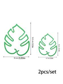 2pcs Montara Leaf Plant Trellis - Decorative Vine Plant Support Rack And Stem Stabilizer, Suitable For Indoor Potted Plant Care And Gardening - Multiple Styles - View 2