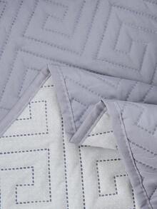 1pc Durable Sofa Cover, Easy To Clean, Pet-Friendly Sofa Protector, Diamond Quilted Design, Fits 1/2/3 Seater, All Season Breathable, Modern Sofa Slipcover With Side Pockets - Light Grey - View 9