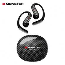 Monster MQO37 游戏耳机，TWS 蓝牙 6.0 降噪运动耳机，HiFi 立体声音乐，高清通话，兼容小米 - 查看 12