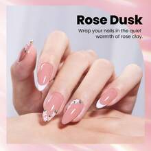 Beetles Rose Dusk 1oz 9 In 1 High Hardness Builder Gel, Multi-Functional Sculpting Nail Extension Gel, Salon Professional UV LED Cured Manicure Supplies - 30g Rose Dusk Pink - 查看 5