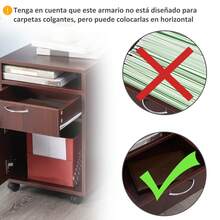 HOMCOM Arquivos de Arquivo - Castanho Café - Ver 5