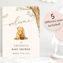 Customized Elegant Wedding & Party Welcome Sign - Personalized Design, 2D Acrylic, Chiffon Board, Multiple Material Poster Options, Suitable For Weddings, Birthday Parties, School Seasons, Graduations, Personalized Gift, Reception Decor - Multicolor 5 - View 7