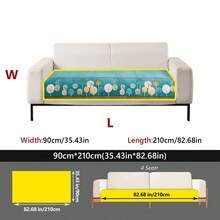 1PC Chenille Jacquard Sofa Cover With Full Moon Tree Pattern, Non-Slip Pet-Resistant Cushion Pad, All-Season, Machine Washable, Elegant Decor For Room, Premium Sofa Protector - Multicolor - View 34