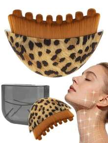 1支淋巴引流按摩刷，适用于面部和身体，符合人体工程学设计，贴合面部和下颌轮廓，有助于减轻肿胀和疲劳。 - 彩色 - 查看 12