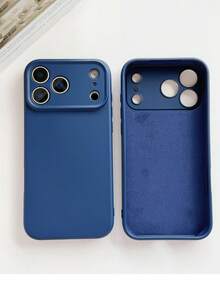 适用于1个高品质液态硅胶手机壳，适用于 17、 17 Pro Max、 16 Pro Max、 15 Pro、 14、 13/12/11。适合作为情人节礼物、生日礼物、母亲节礼物、复活节礼物送给家人、朋友、姐妹、男友。 - 深藍色 - 查看 1