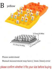 Juego educativo de rompecabezas "¿Quién soy yo?", juego de tablero interactivo de entrenamiento de lógica y pensamiento para niños - Multicolor - Ver 12