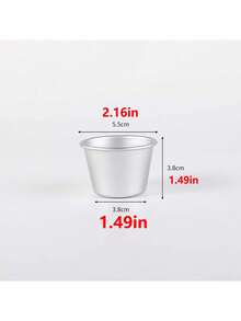 1 khuôn bánh mini, khuôn làm bánh pudding, thạch, khuôn pudding caramel tự làm, khuôn bánh nhỏ, khuôn làm bánh pudding tại nhà, dụng cụ làm thạch tráng miệng, thích hợp cho Giáng sinh, Halloween, Ngày của Mẹ, tiệc sinh nhật, các ngày lễ, làm bánh tại nhà. - Xem 11