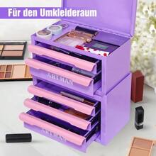 5 Superficie de trabajo ChouTiShi encendida. Trabajo. Talismán, superficie de trabajo y compartimento de vela guardados, maquillaje encendido. - Púrpura - Ver 7