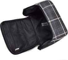 Navy Blue Functional Travel Makeup Bag Cosmetic Organizer Pouch Essential Versatile - Marino - View 4
