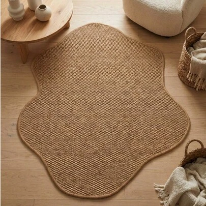 1 pieza Alfombra con forma de nube de gel de sílice, adecuada para entrada de piso de madera, lavandería, pasillo, dormitorio, cocina, sala de estar y comedor, tapete de gran tamaño de moda - Decoración del hogar para todo el año, felpudo, lavable a máquina antideslizante, adecuado para alfombra de pasillo, alfombra de dormitorio, alfombra de cocina, alfombra de lado de la cama, alfombra de sala de estar, decoración del hogar, decoración de cocina, decoración de sala de estar