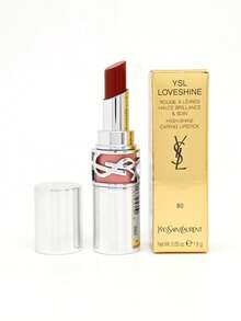 Yves Saint Laurent 2026春夏新款时尚必备亮泽唇膏 #80，1.6克/0.05盎司 - #80 - 查看 7